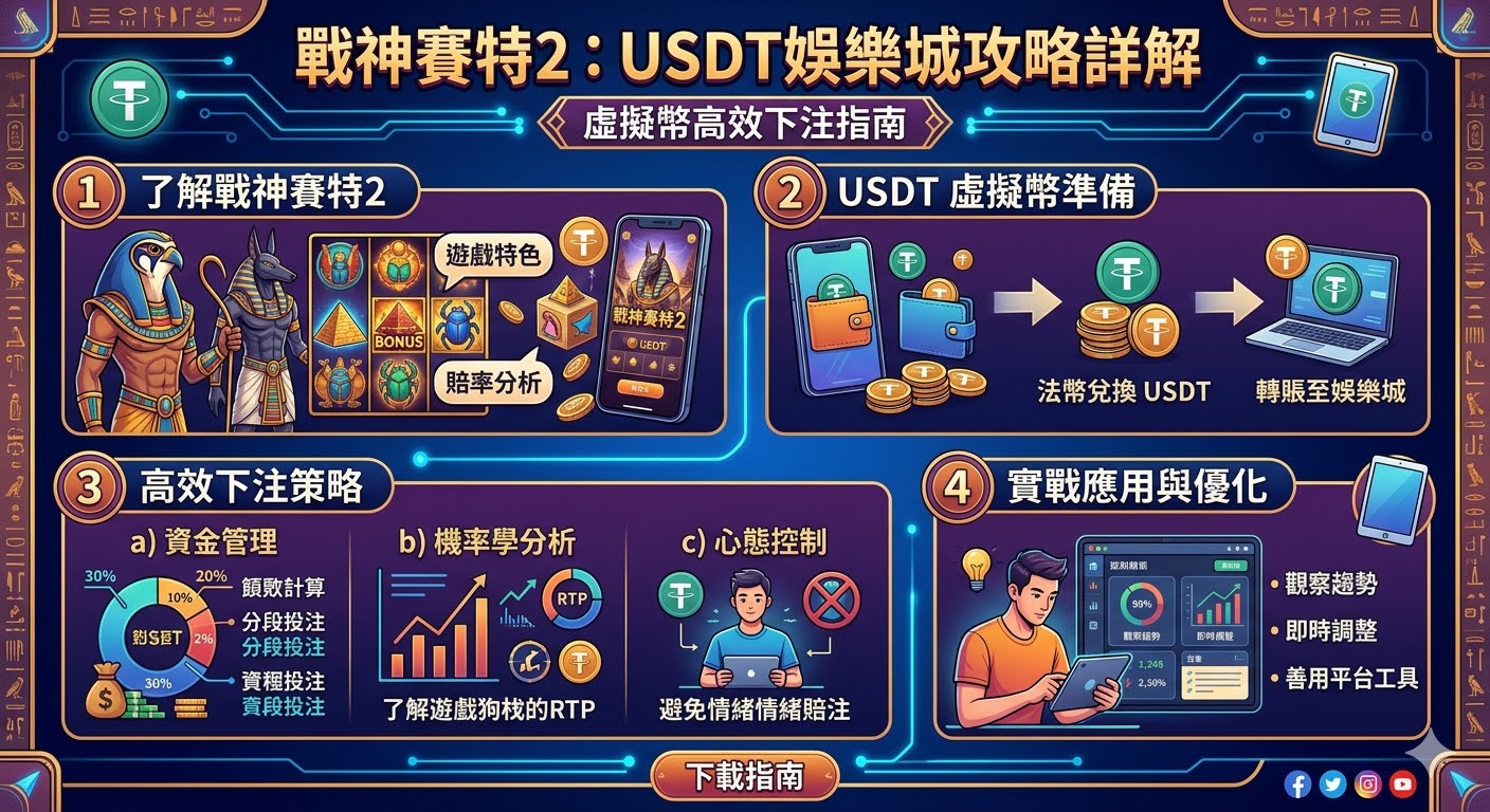戰神賽特2攻略詳解，教你如何在USDT娛樂城運用虛擬幣高效下注